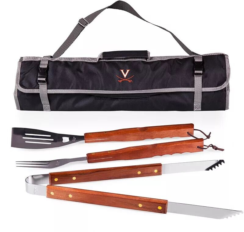 

Сумка-тоут и гриль из трех предметов Picnic Time Virginia Cavaliers