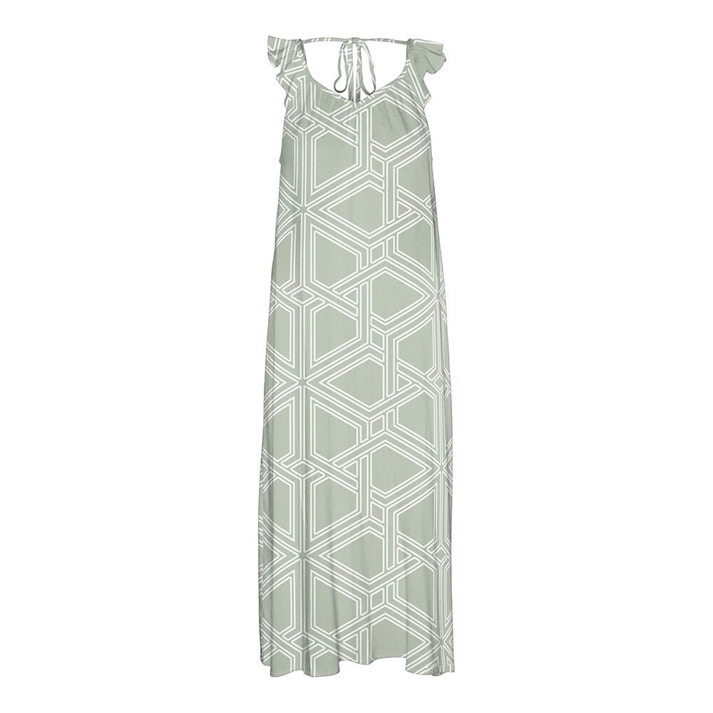 

Платье Vero Moda Easy Joy Frill Sleveless Long, зеленый