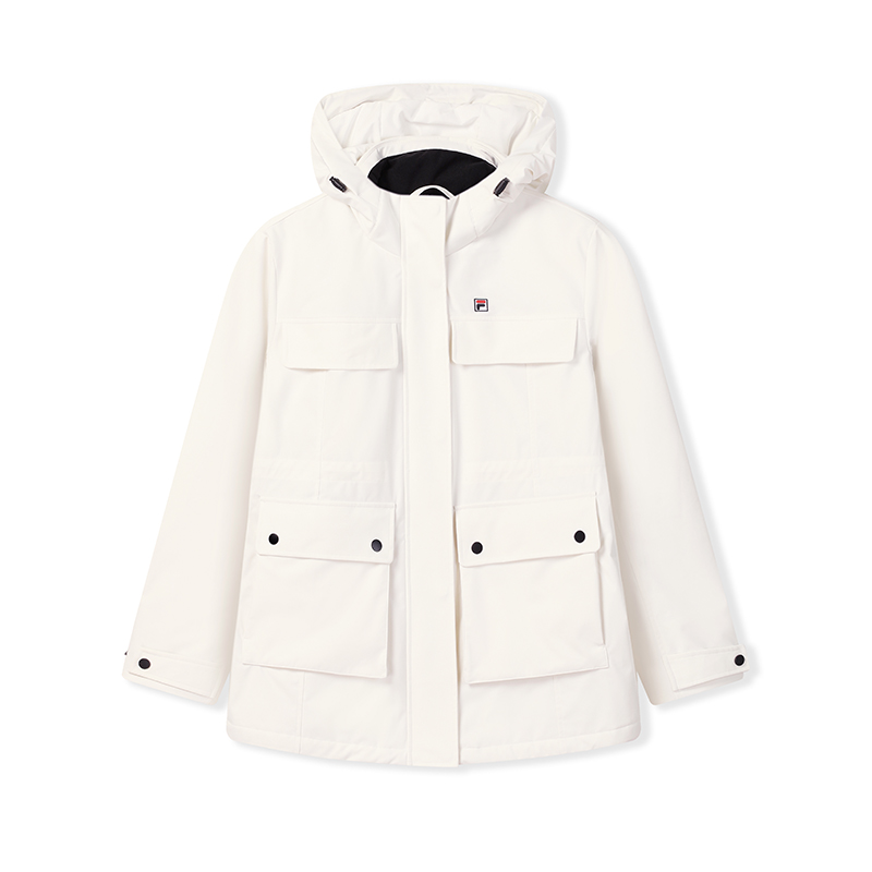 

Fila Женская пуховая куртка HERITAGE, цвет «Облачно-белый»