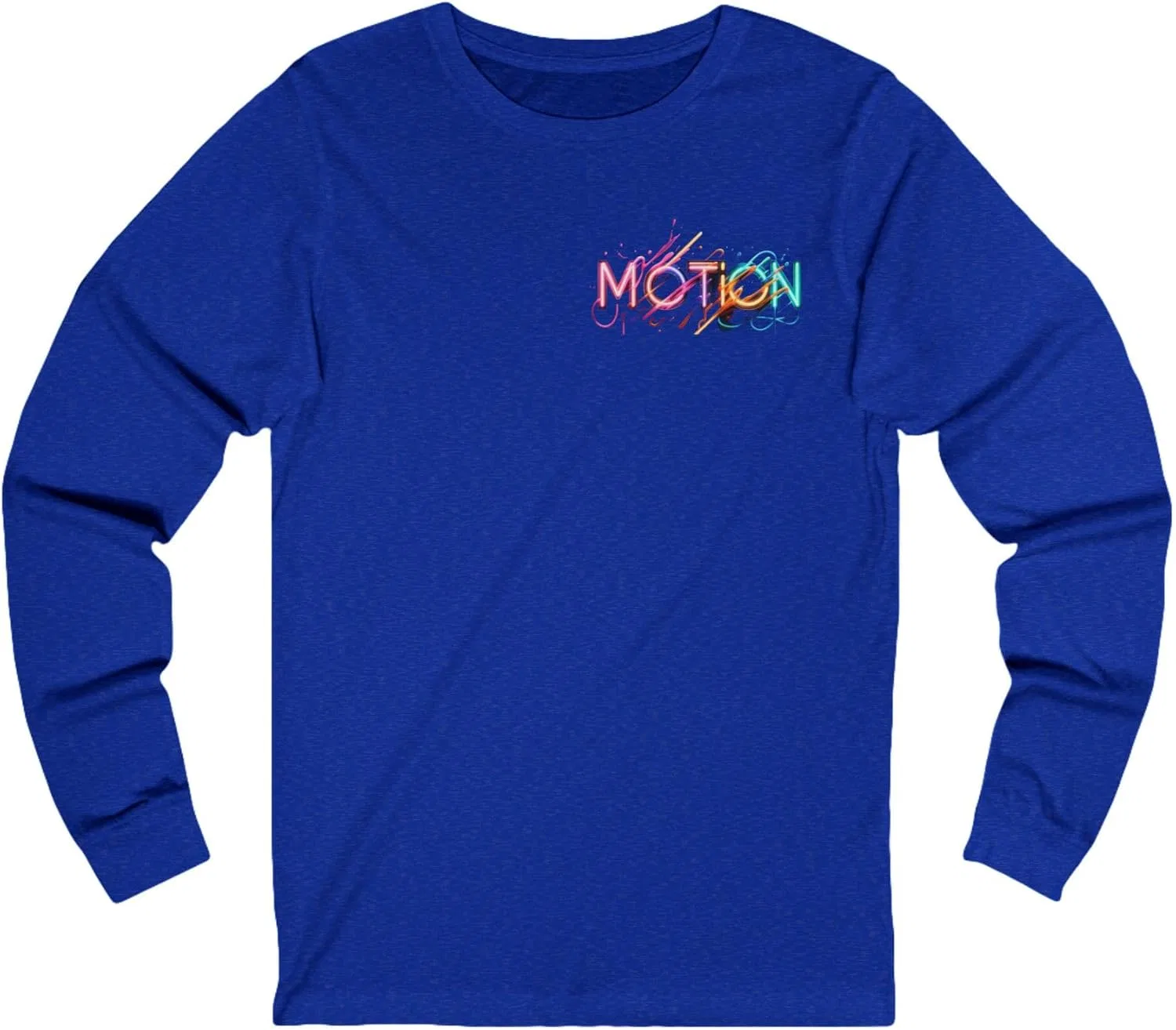 Футболка с длинным рукавом Motion Wear, True Royal Triblend