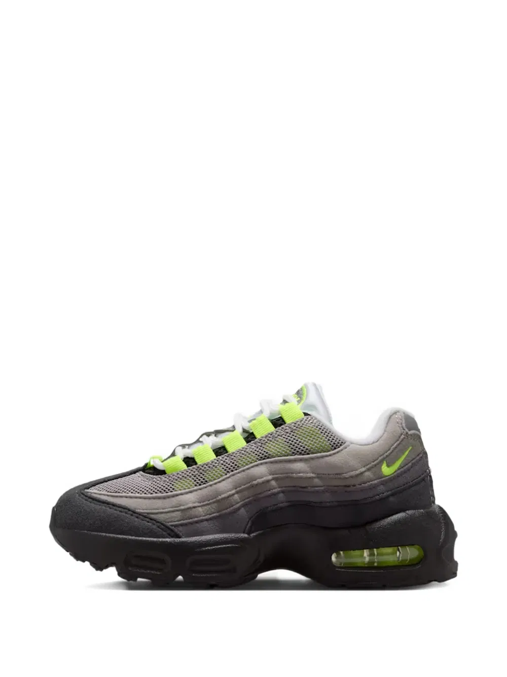 Кроссовки Air Max '95 на шнуровке Nike Kids, серый — фото 2