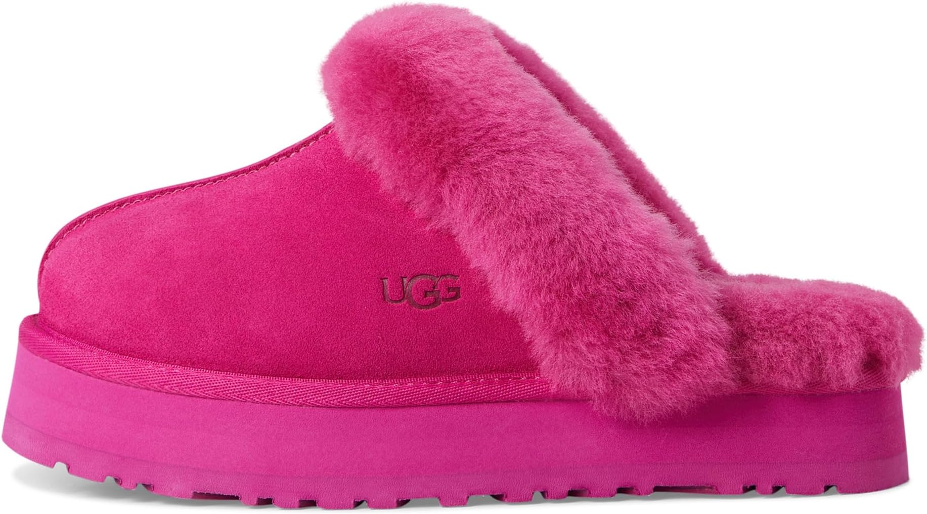 Тапочки UGG Disquette, цвет Dark Peony — фото 4