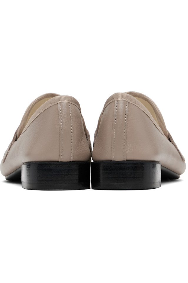 Майкл лоферы на резиновой подошве Repetto, бежевый — фото 2