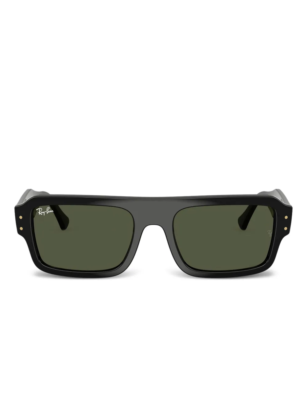

Солнцезащитные очки в прямоугольной оправе Ray-Ban, черный