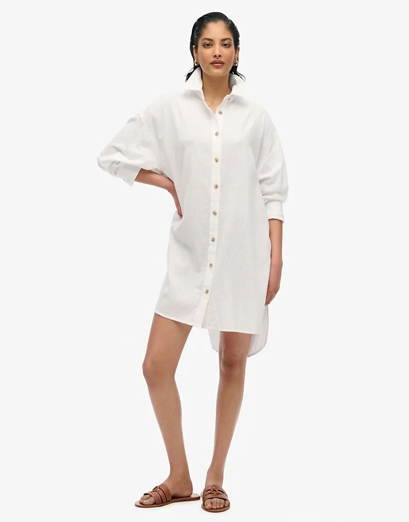 

Пляжная рубашка Superdry Ibiza с длинным рукавом в оптике