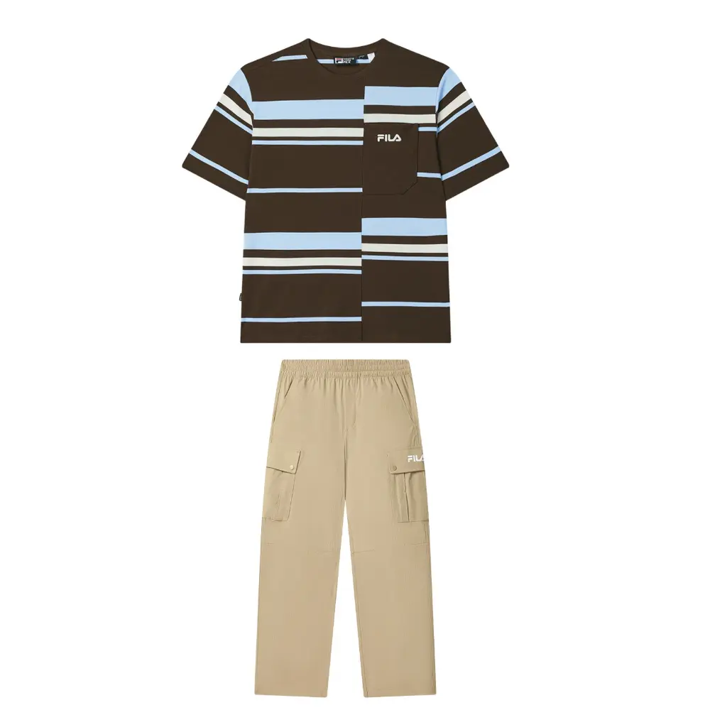 

Повседневная спортивная одежда для мужчин FILA, хаки