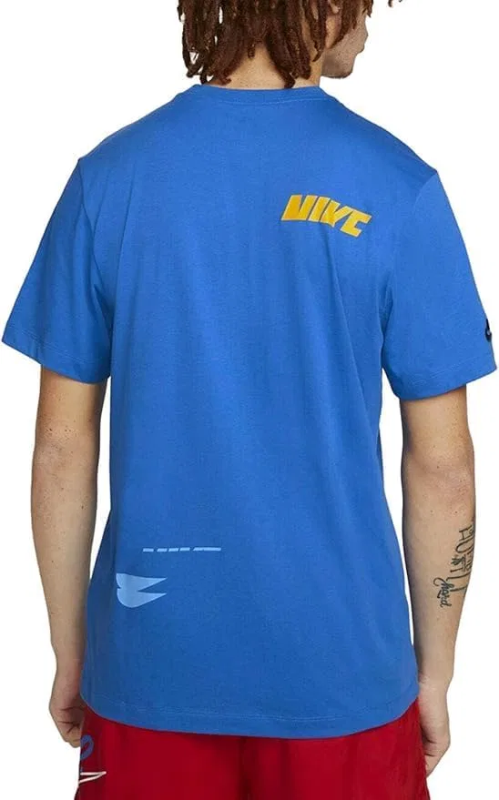 Футболка Nike Sportswear мужская, синий — фото 2