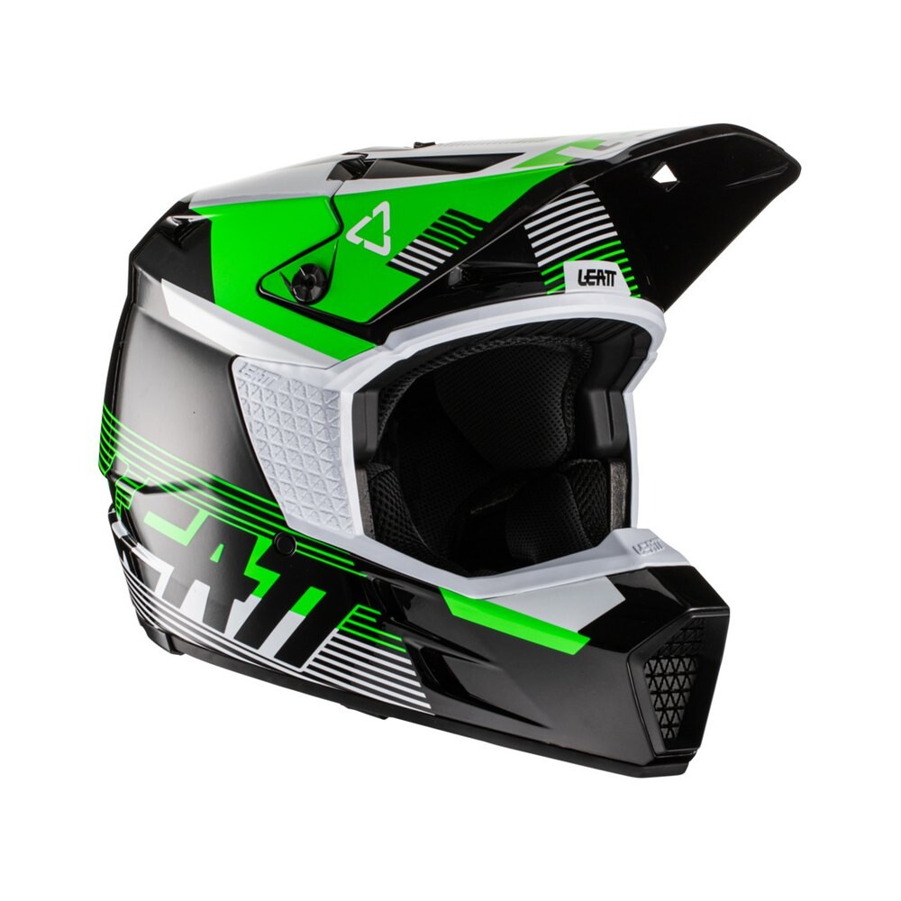 

Шлем для мотокросса Leatt 3.5 V22, черный