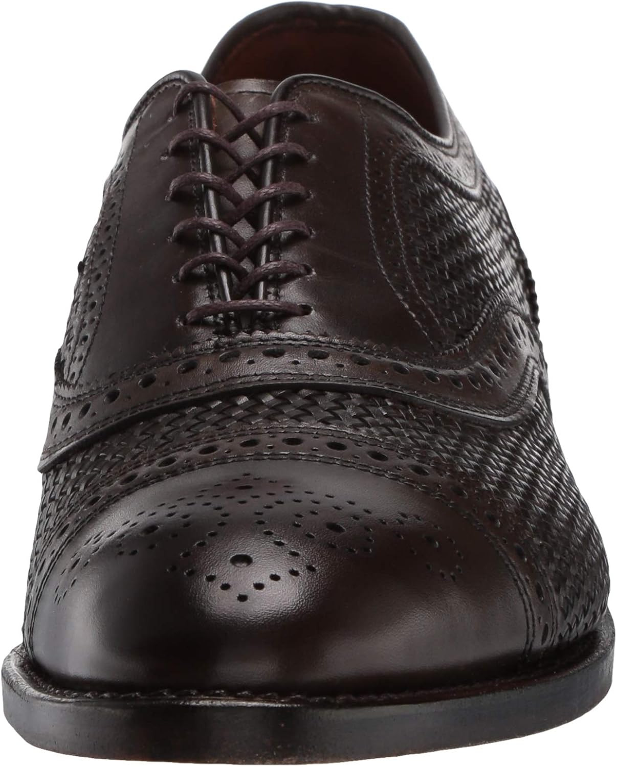 Мужские оксфорды Allen Edmonds Strand Weave, оливковый — фото 2