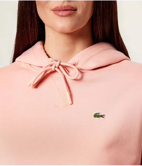 Толстовка Lacoste Oversize Fit, лососевый — фото 4