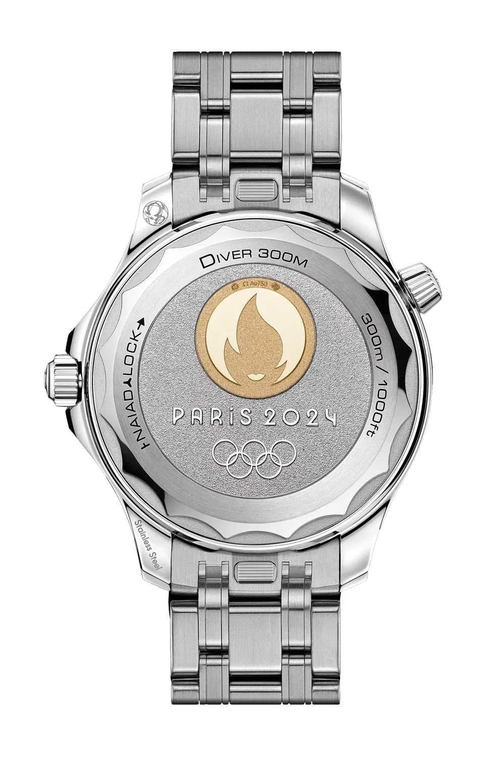 СИМАСТЕР ДАЙВЕР 300М CO-AXIAL MASTER CHRONOMETER 42 ММ ПАРИЖ - 2024 - 522.21.42.20.04.001 OMEGA, мультицвет — фото 4