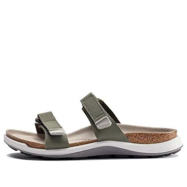 

Тапочки sahara sandals 'green' Birkenstock, зеленый