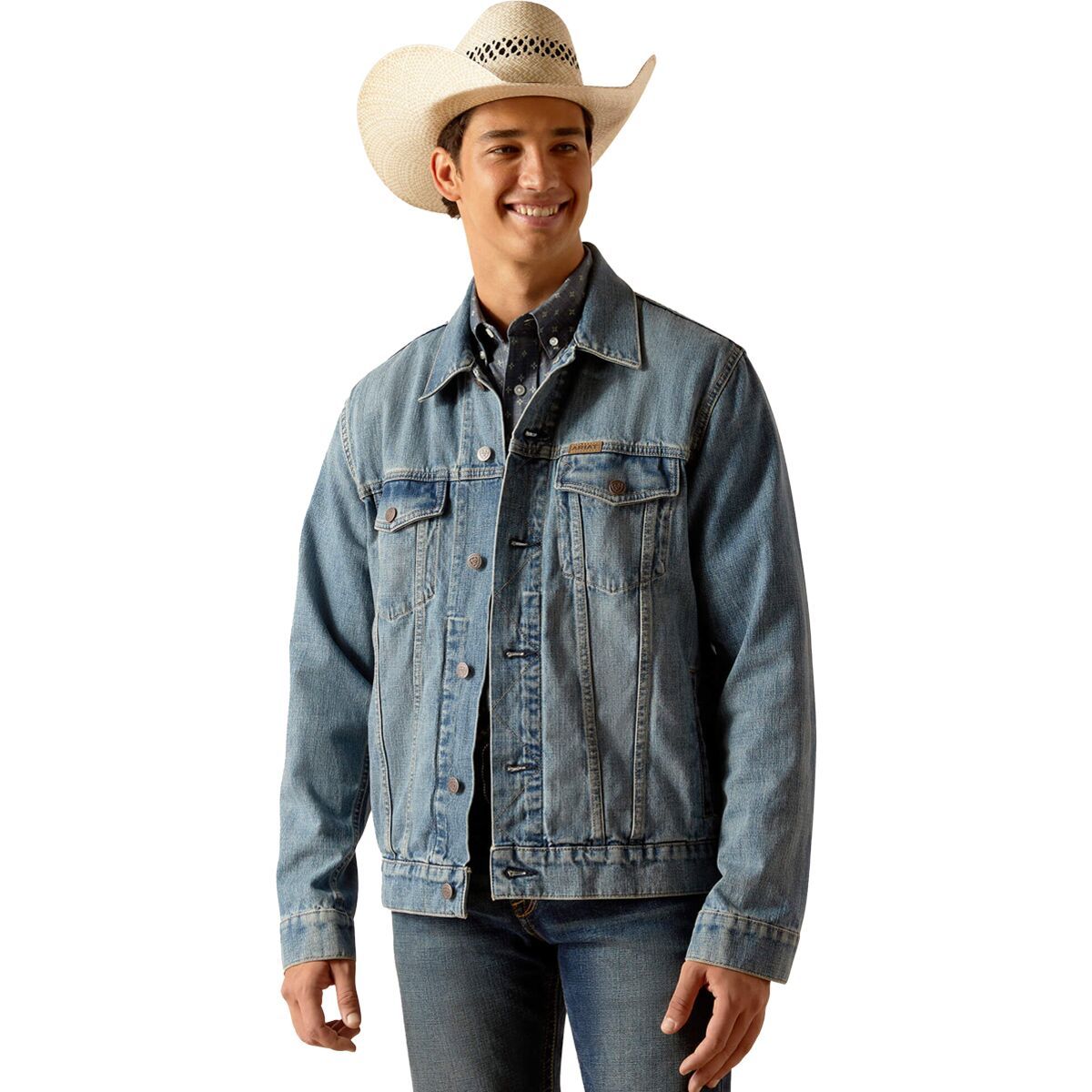 

Джинсовая куртка в стиле Trucker Ariat, цвет roby