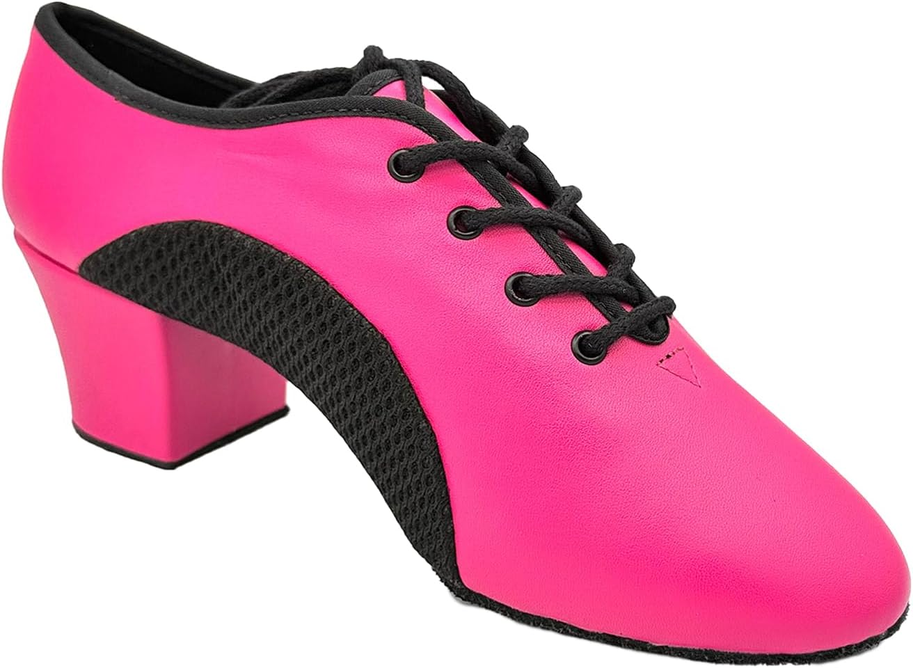 

Туфли для бальных танцев Danca Lace Up, каблук 4 см, вставки из сетки - Лейси Швиммер - Jive BL302 So Danca, розовый