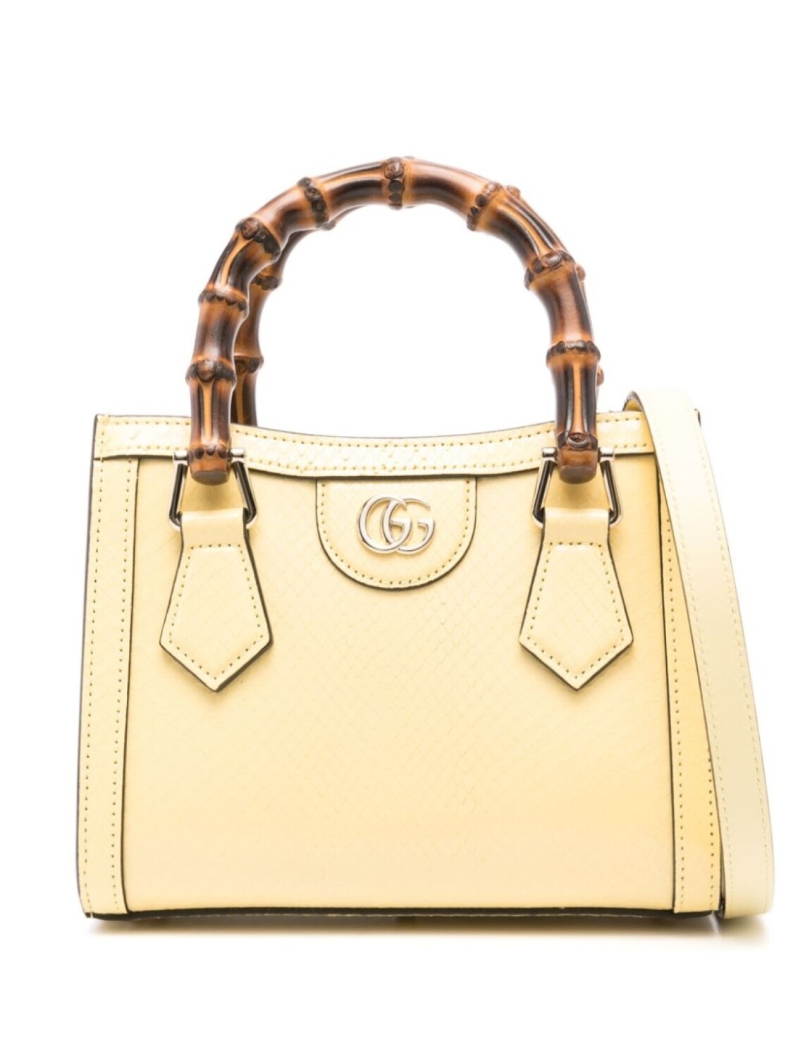 

Маленькая сумка-тоут Diana Gucci, желтый