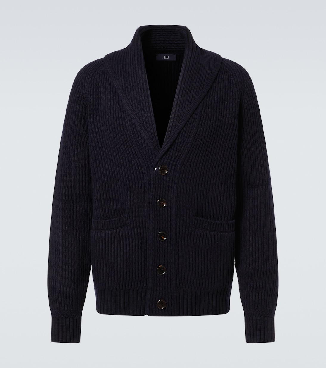 

Кардиган из хлопка и кашемира Dunhill, House Navy