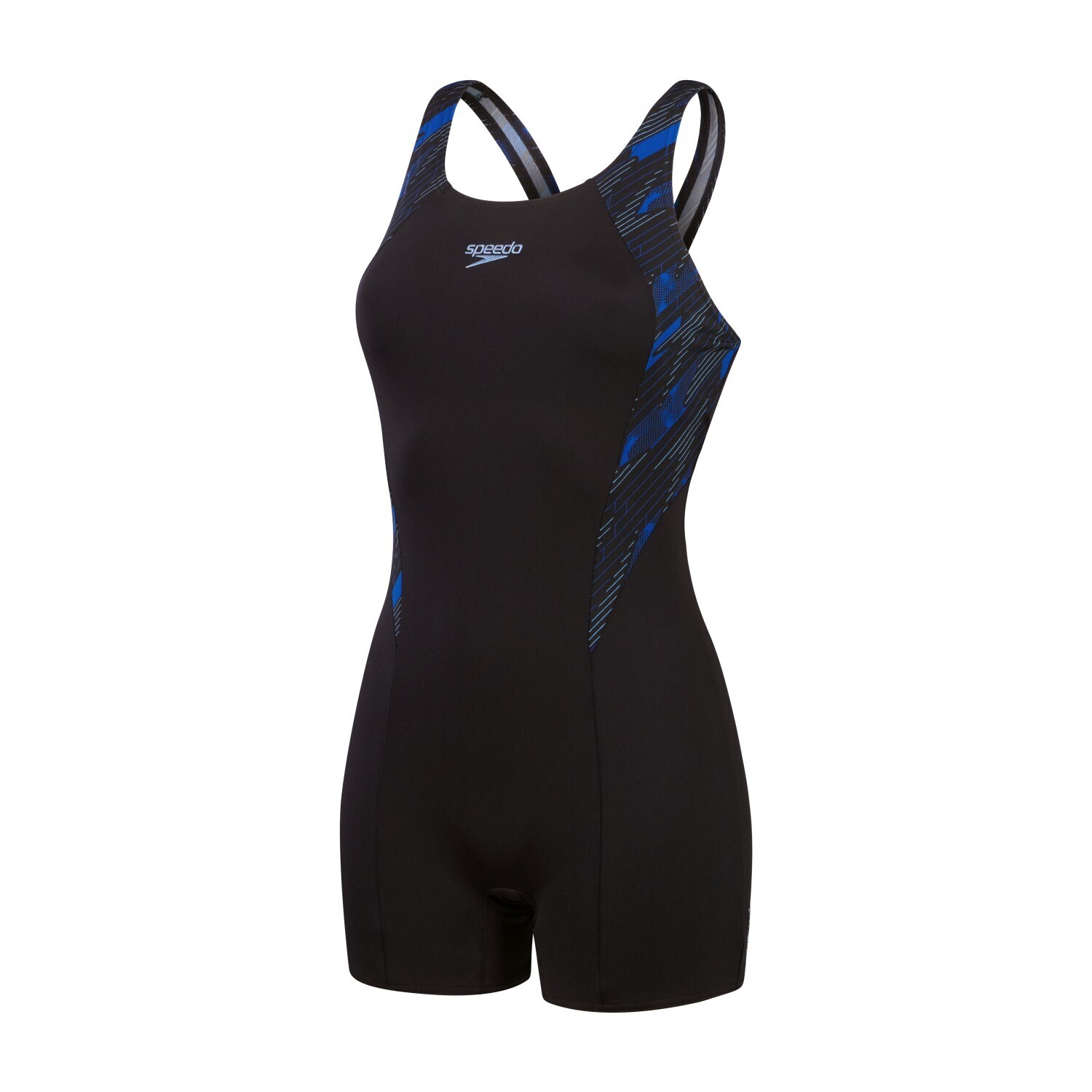 

Купальник Speedo Women's Hyperboom Splice Legsuit, цвет Black/Blue