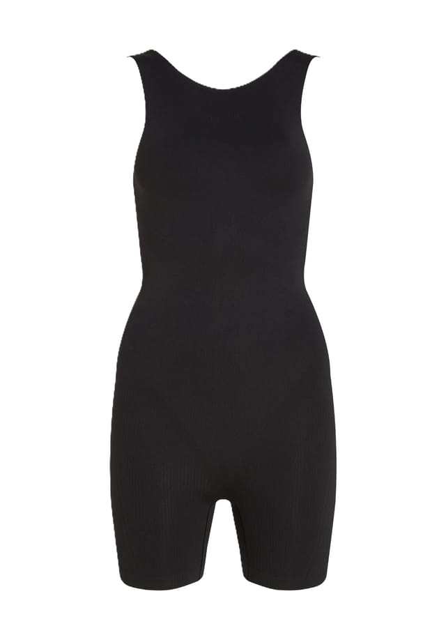 

Боди Shape короткий широкий бретели Calvin Klein, черный