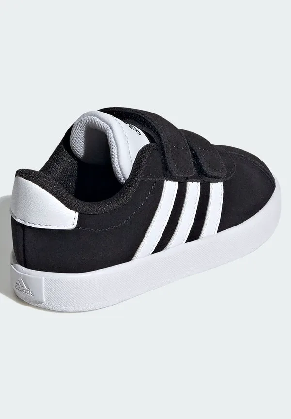 Детские кроссовки vl court 3.0 Adidas Sportswear, Core Black Cloud White Core Black — фото 4