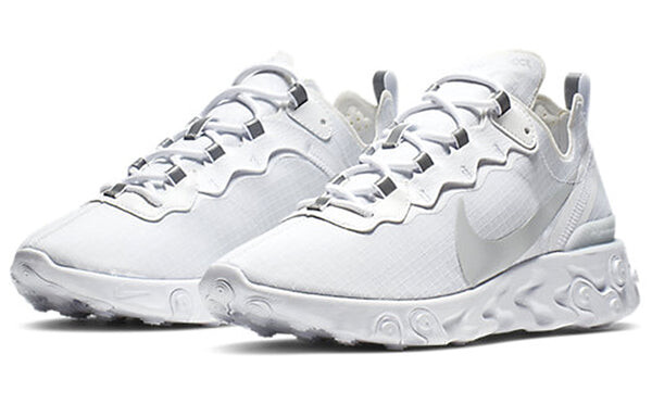 Кроссовки реагируют на элемент 55 Nike, белый — фото 3