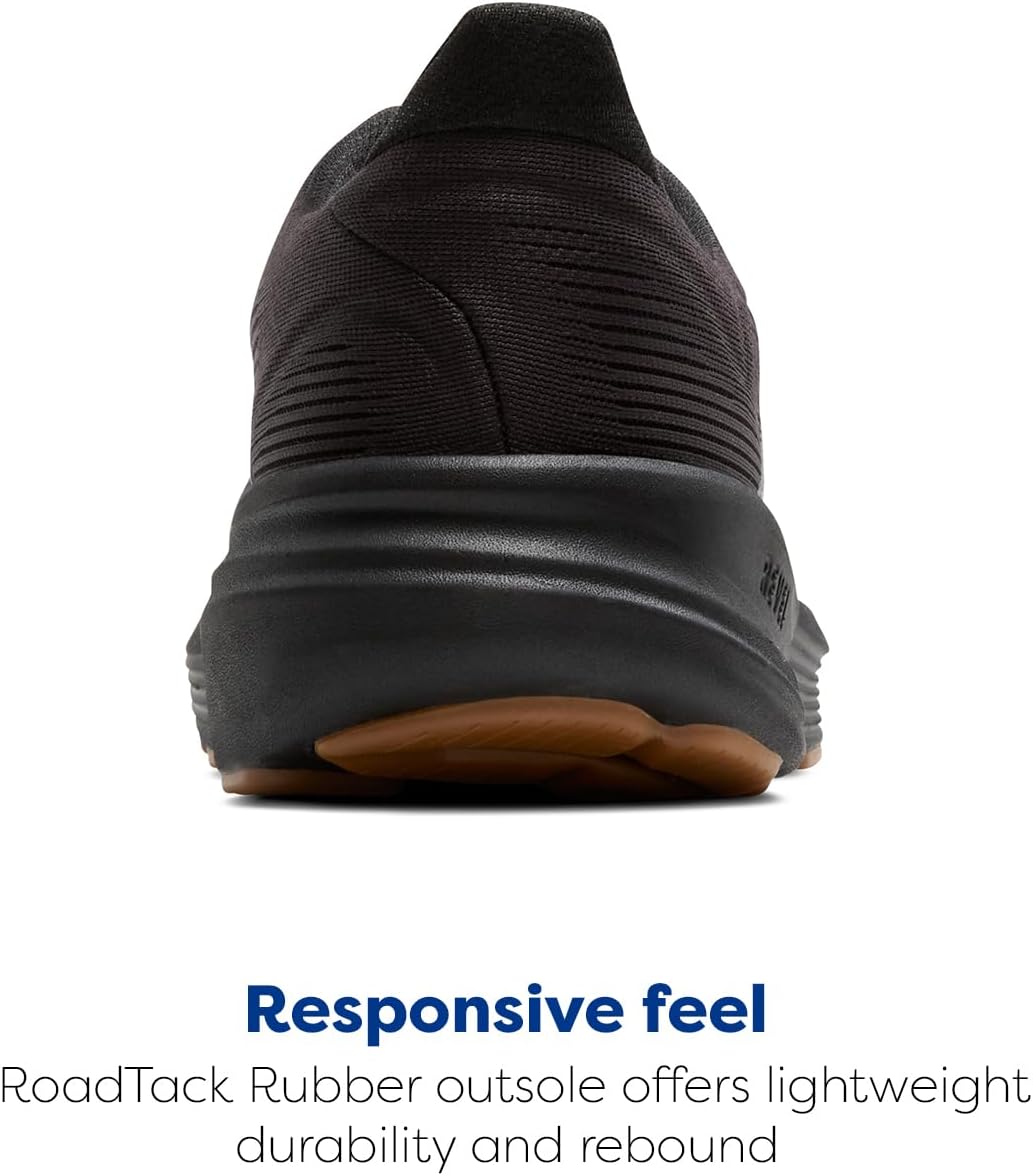 Мужские кроссовки Brooks Revel 8 для бега и ходьбы с нейтральной поддержкой, черный — фото 3