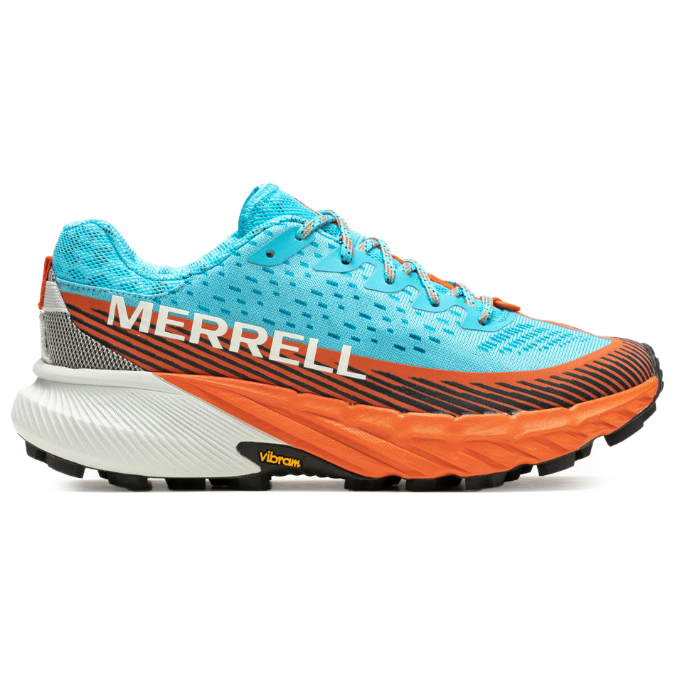 

Кроссовки для бега по пересеченной местности Merrell Women's Agility Peak 5, цвет Atoll/Cloud