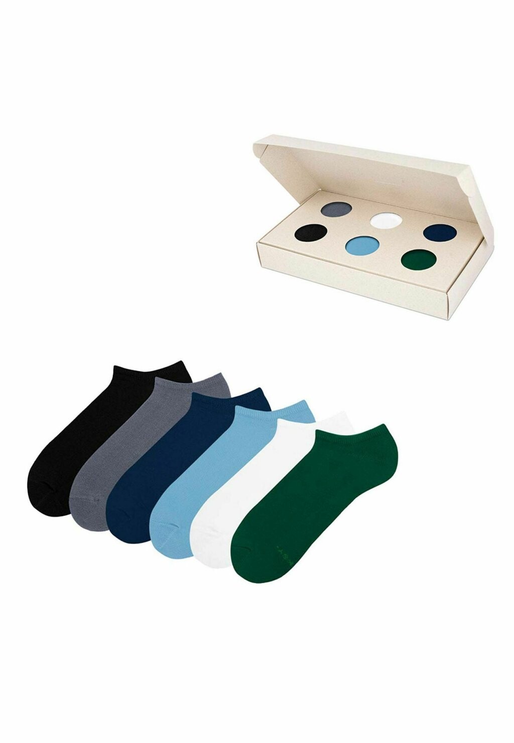 

Носки для тренировок BASIC 6 PACK Zooksy, мультиколор