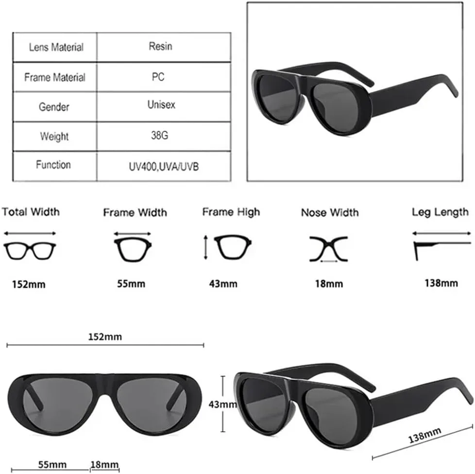 

Солнцезащитные очки UV400 с круглыми широкими дужками, градиентными линзами в стиле панк и заклепками для бега на открытом воздухе UYPTK, Leopard Champagne