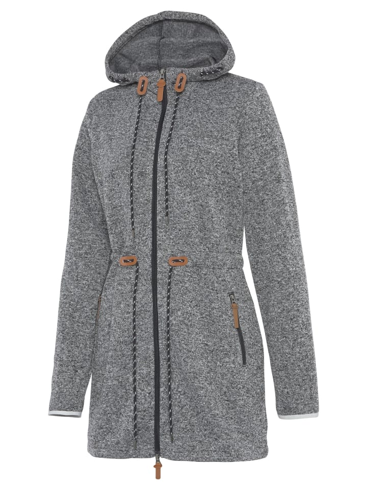 

Флисовая куртка LASCANA, цвет anthracite