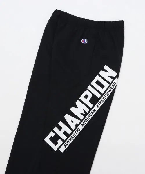 Спортивные штаны Champion быстросохнущие, чёрные — фото 2