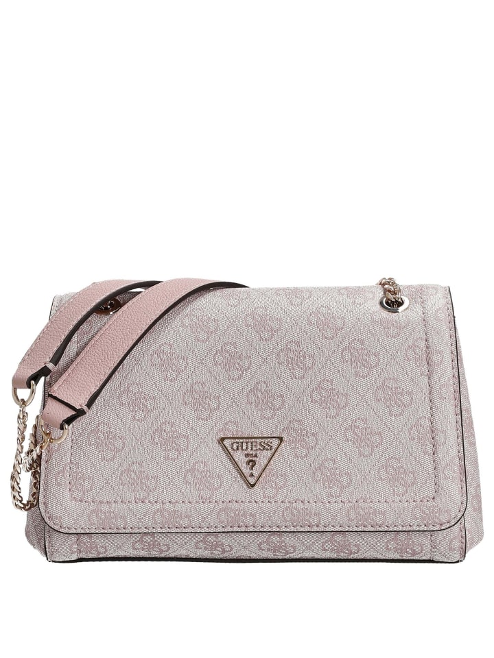 

Наплечная сумка Guess, цвет orchid logo