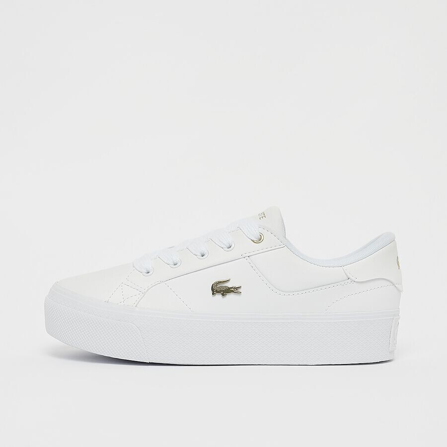 

Кроссовки Ziane Platform Lacoste, цвет white/gold