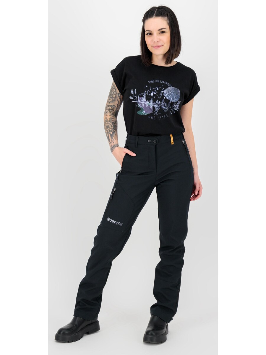 

Облегающие брюки для активного отдыха deproc STERLING, черный