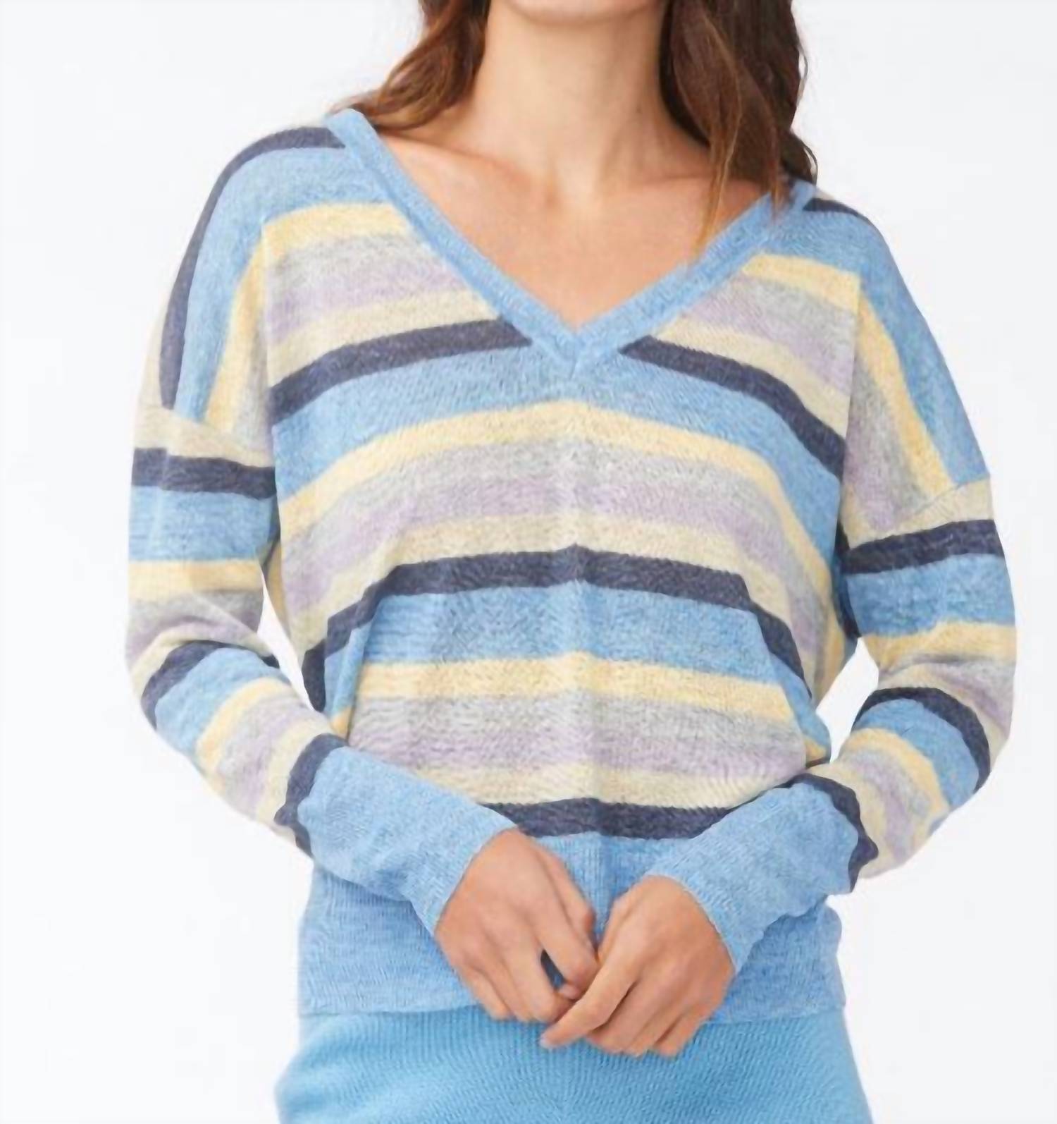 

Свитер Mae в полоску sundays, цвет multi stripe sweater