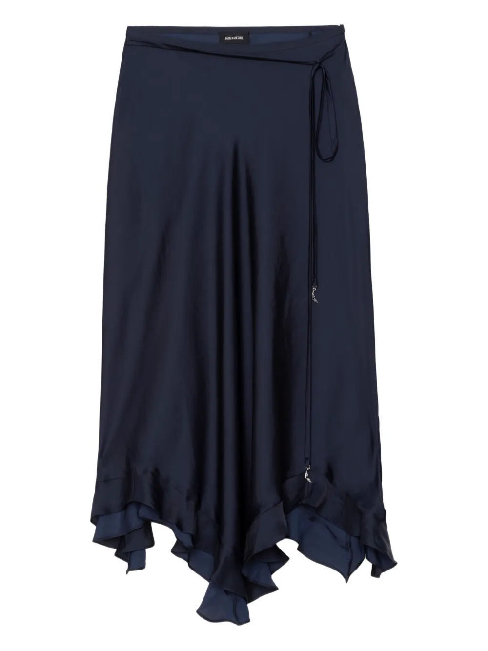 

Юбка миди Jeto асимметричного кроя Zadig&Voltaire, синий