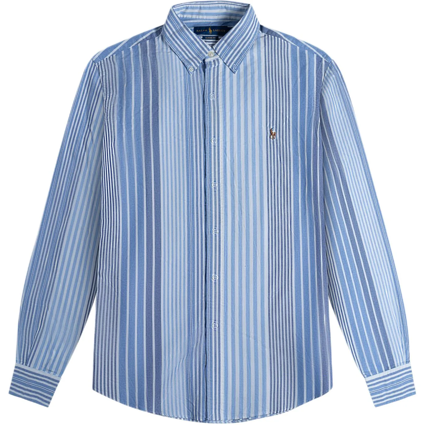 Polo Ralph Lauren Рубашка мужская SS24 Blue — фото 3