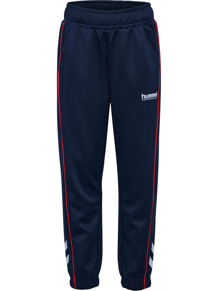 

Брюки Hummel с регулируемой талией Hmljr Interlock Kids в цвете DRESS BLUES Hummel