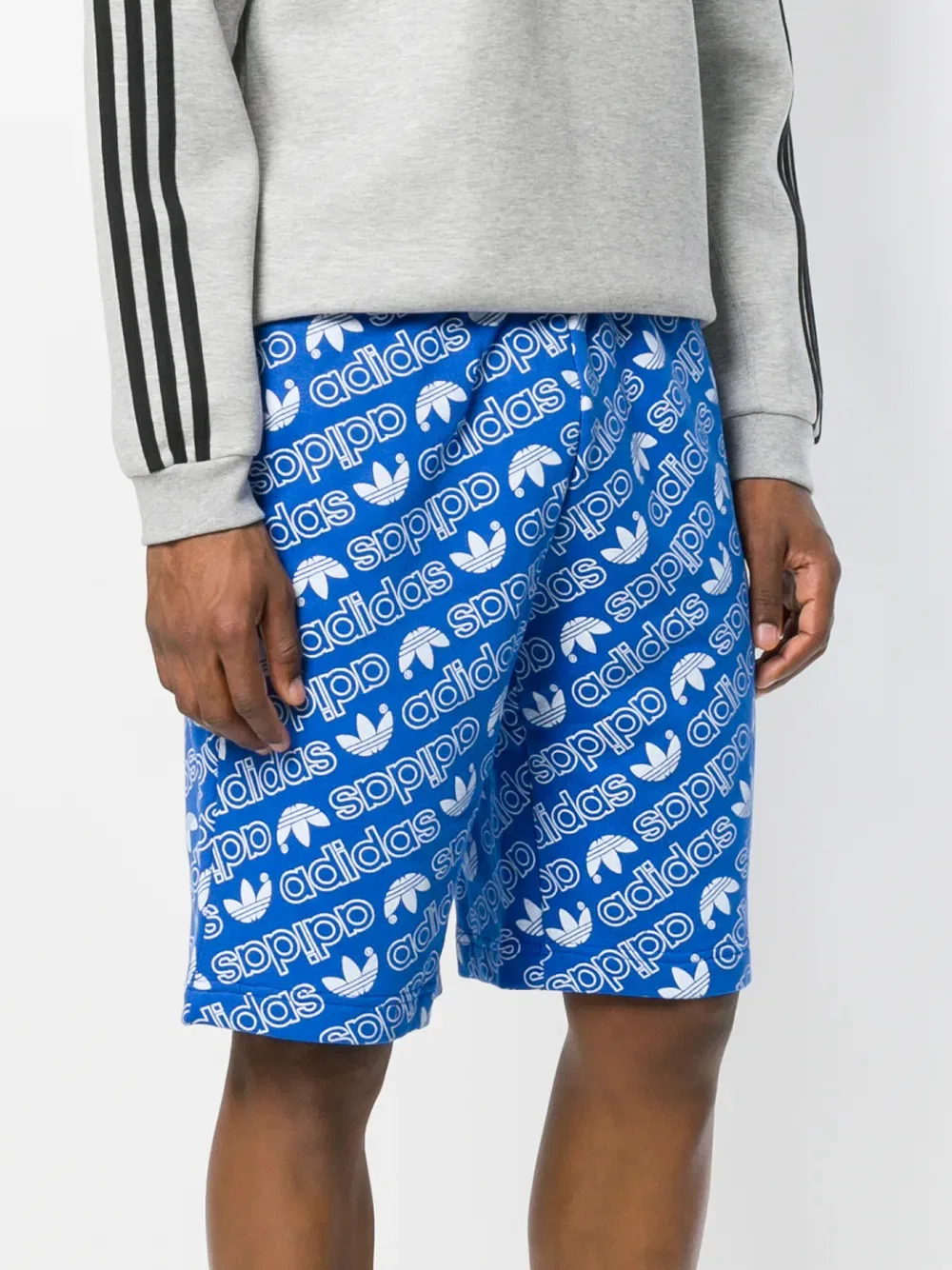 Шорты 'AOP' Adidas, синий — фото 3