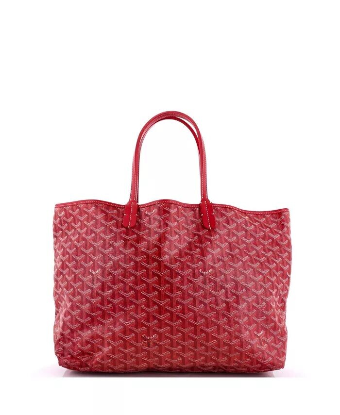 

Сумка-тоут PM Saint Louis из покрытого холста Pre-Owned Goyard, красный