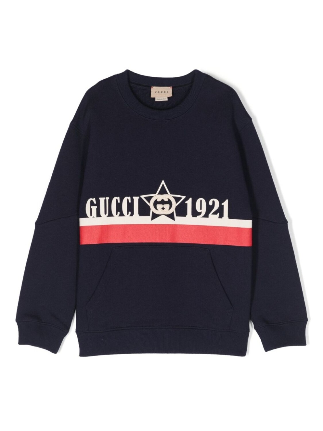 

Толстовка с логотипом Gucci Kids, синий