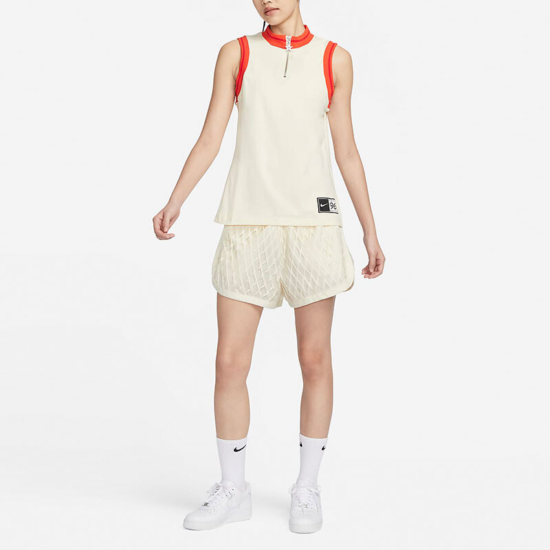 Женский спортивный жилет Nike, цвет Coconut Milk — фото 3