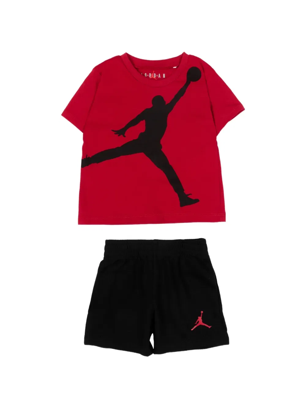 Комплект шорт с логотипом Jordan Kids, красный