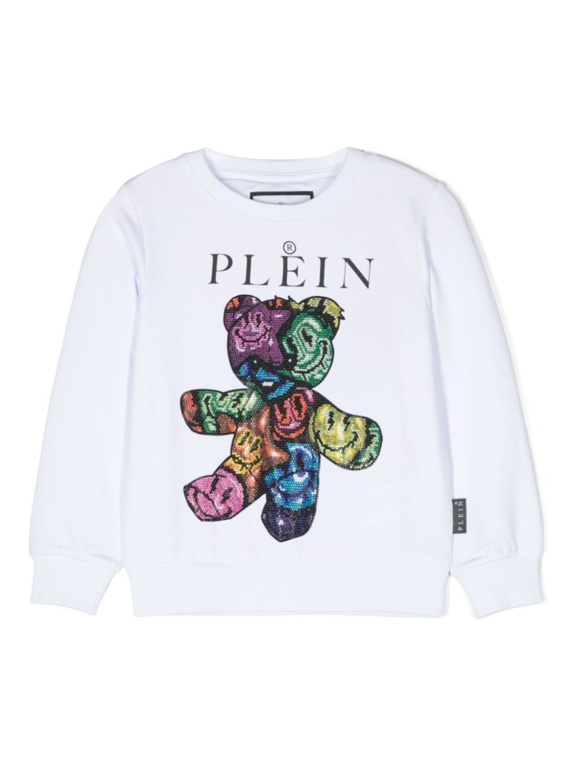 

Толстовка со стразами Philipp Plein Junior, белый