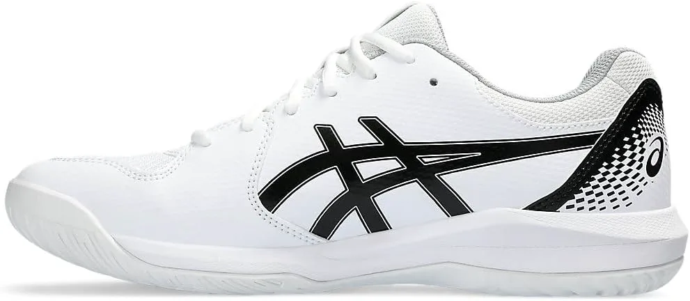 Мужские теннисные кроссовки Asics Gel-Dedicate 8, белый/черный — фото 3
