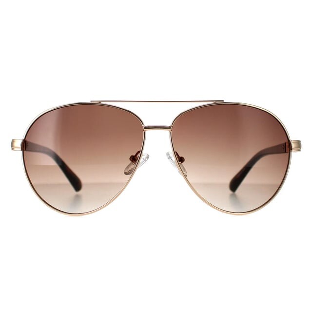 

Авиатор мужской коричневый с градиентом gf0221 Guess, желтый