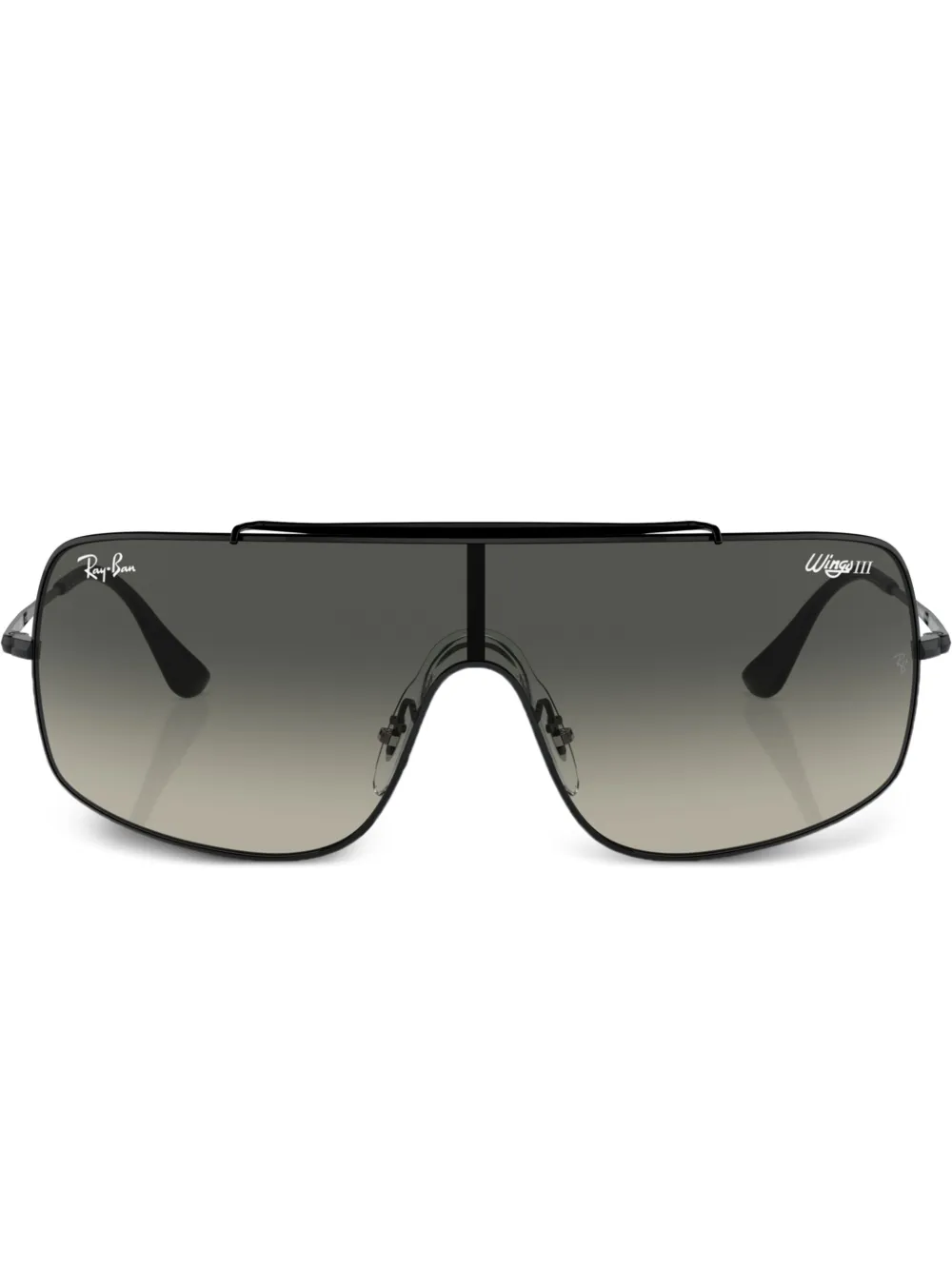 

Солнцезащитные очки Wings II в квадратной оправе Ray-Ban, черный