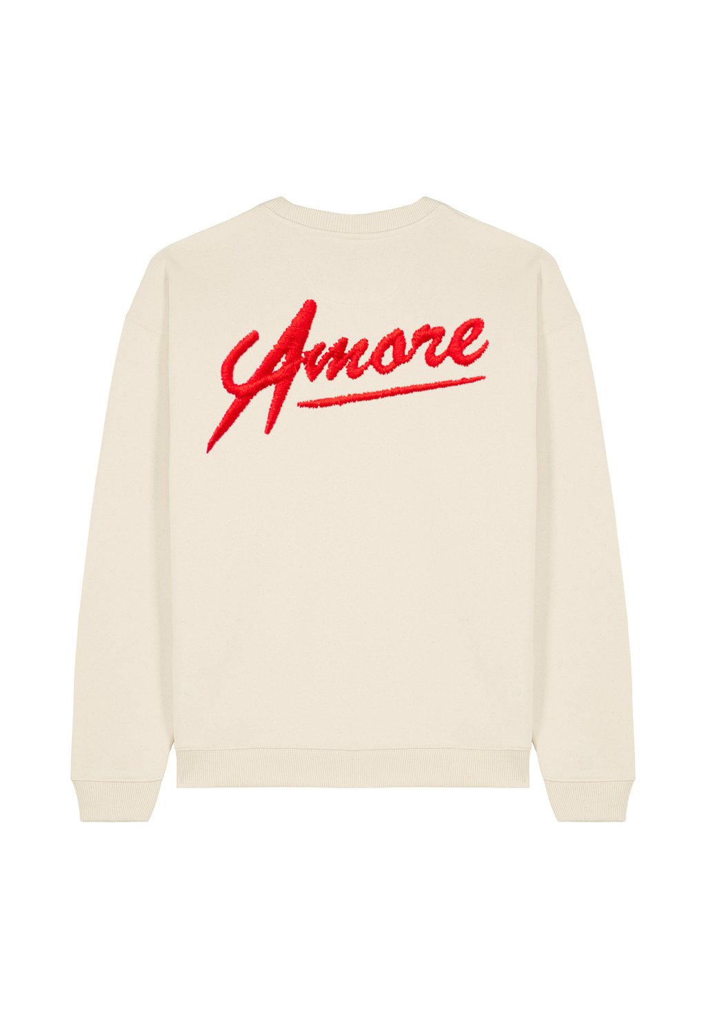 

Толстовка AMORE BACK EMBROIDERY UNISEX Mira Paris, слоновая кость