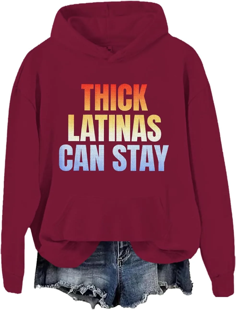 

Толстовка Thick Latinas Can Stay Phncal