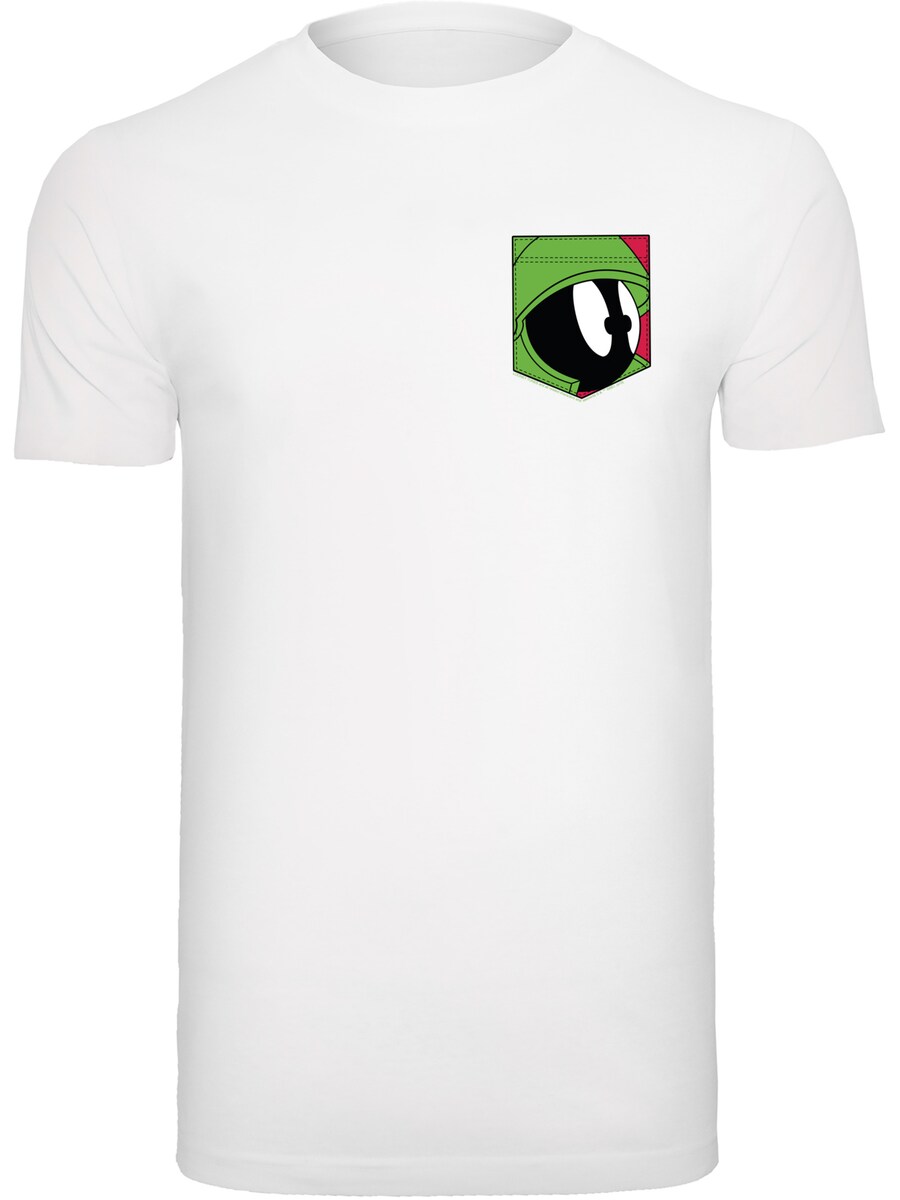 

Рубашка F4NT4STIC Looney Tunes Marvin The Martian Face, белый