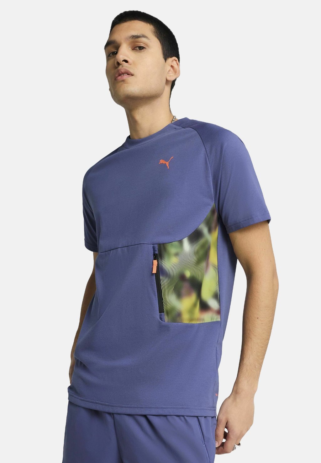 

Спортивная футболка HOOPS TECH GRAPHIC Puma, синий